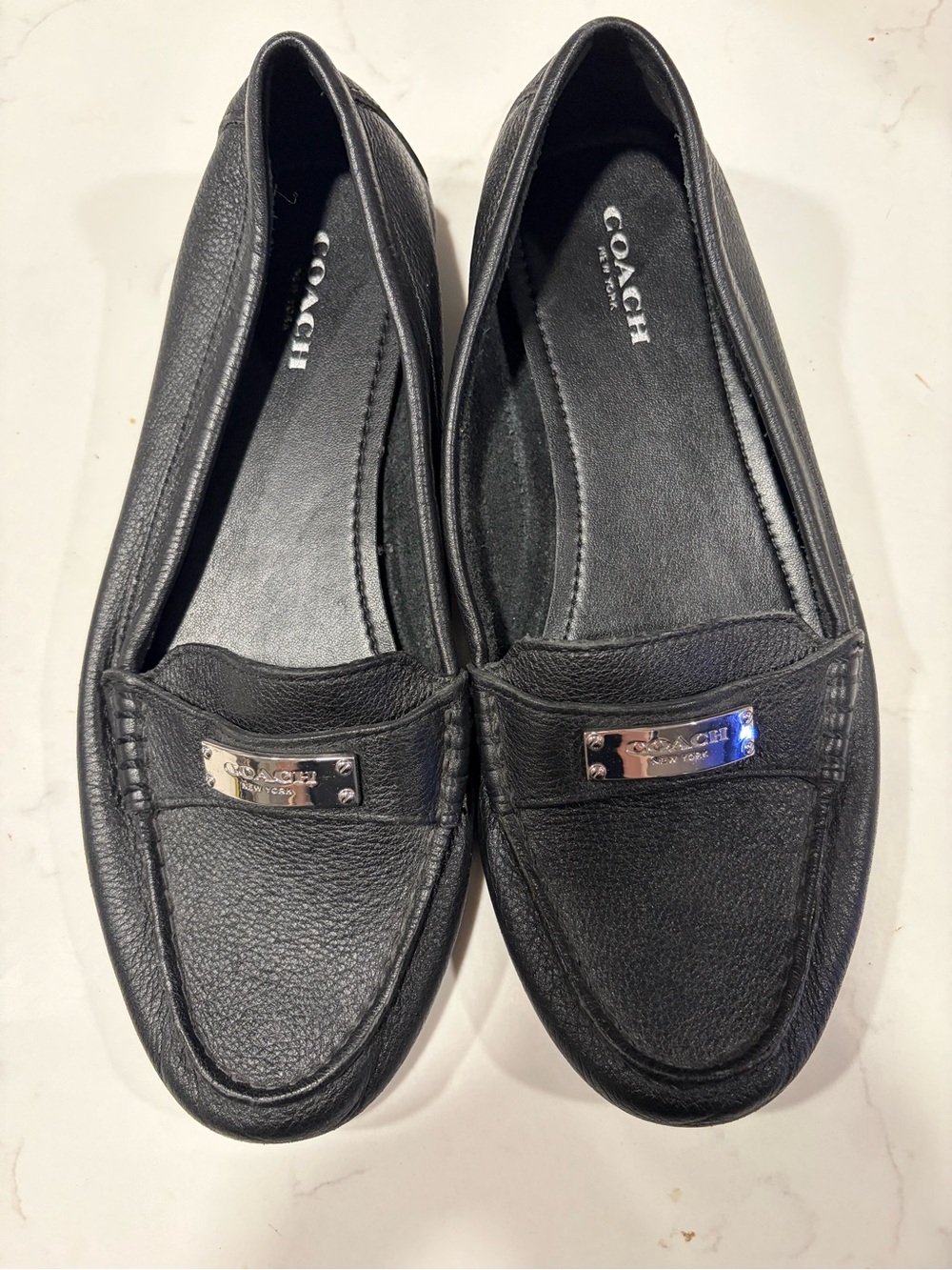 Coach Fredrica Black Shoes 7.5 M